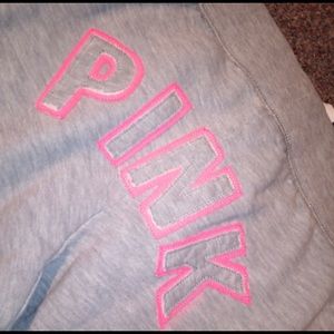 Gray sweatpants from Pink